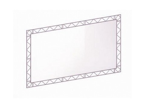 Екран на рамі з дволайту 800х600 см