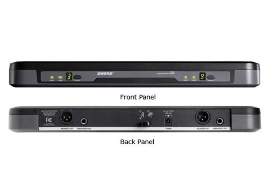 Радиомикрофон SHURE PG288/PG58 - 2 микрофона в 1 приемнике